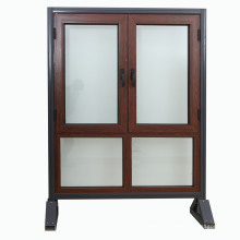 Top Quality Aluminum Cladding Larch Wood Windows,